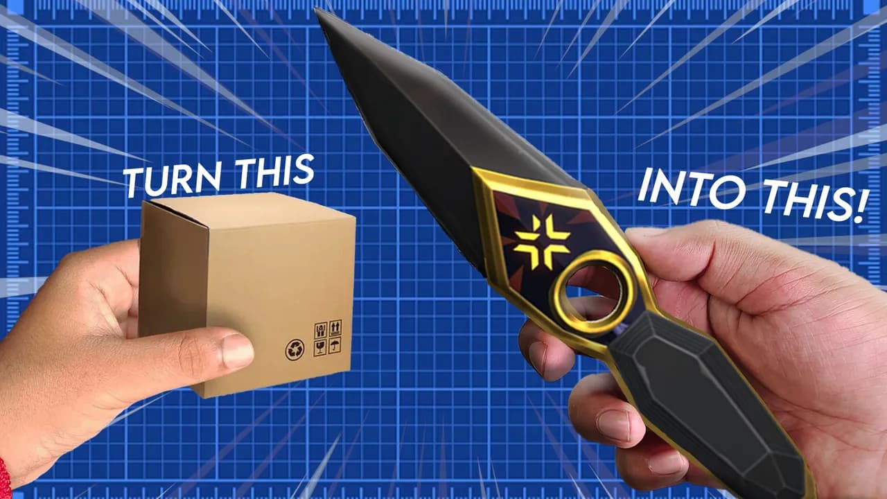 Crafting the VALORANT Champions Knife 