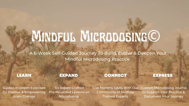  Mindful Microdosing Course