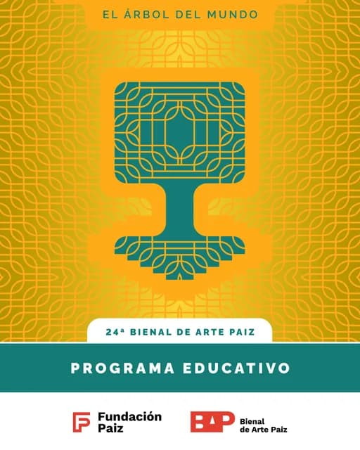 Formulario de aplicación para mediadores culturales 24ᵃ Bienal de Arte Paiz