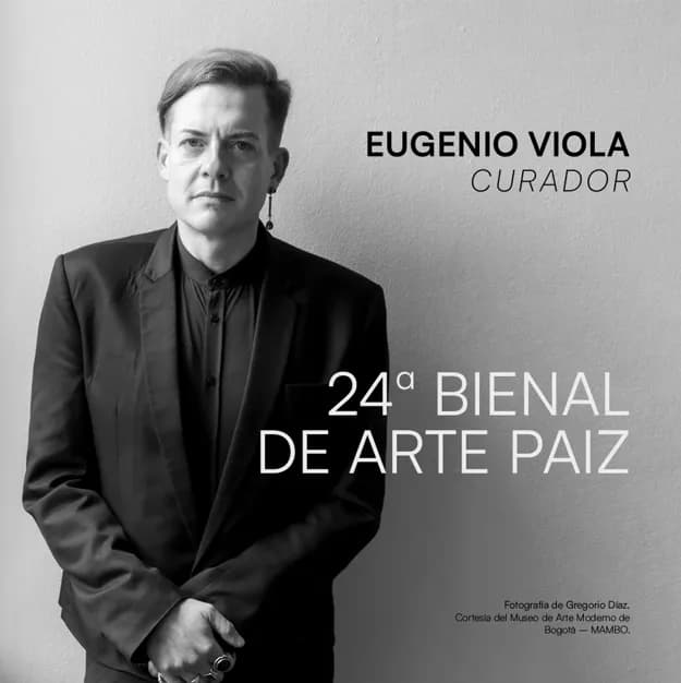 Eugenio Viola, curator of the 24th Bienal de Arte Paiz in 2025