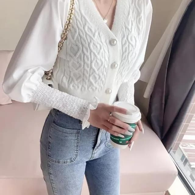 35. Blouse Rajut 80rb an