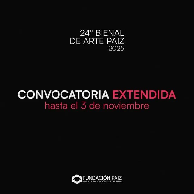 CONVOCATORIA EXTENDIDA 