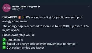 Energy renationalisation