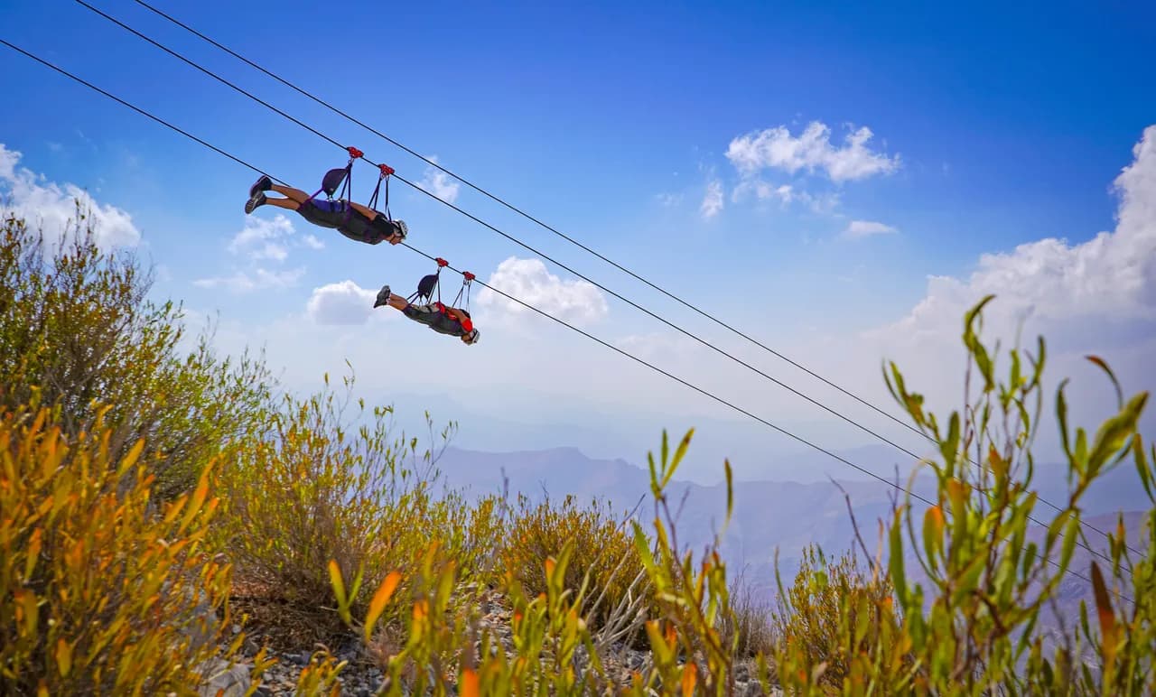 Jais Flight - The World's Longest Zipline