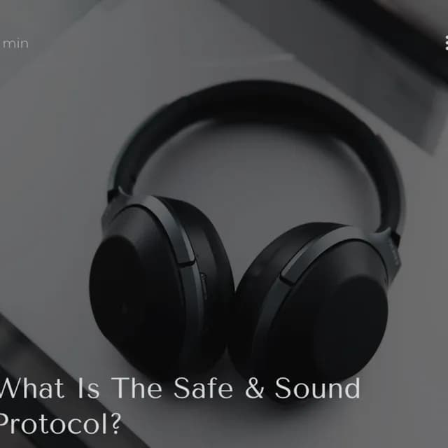 Safe & Sound Protocol