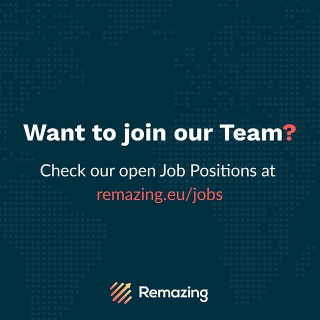 🤓 Jobs @ Remazing
