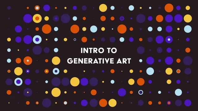 Intro to Generative Art in Processing