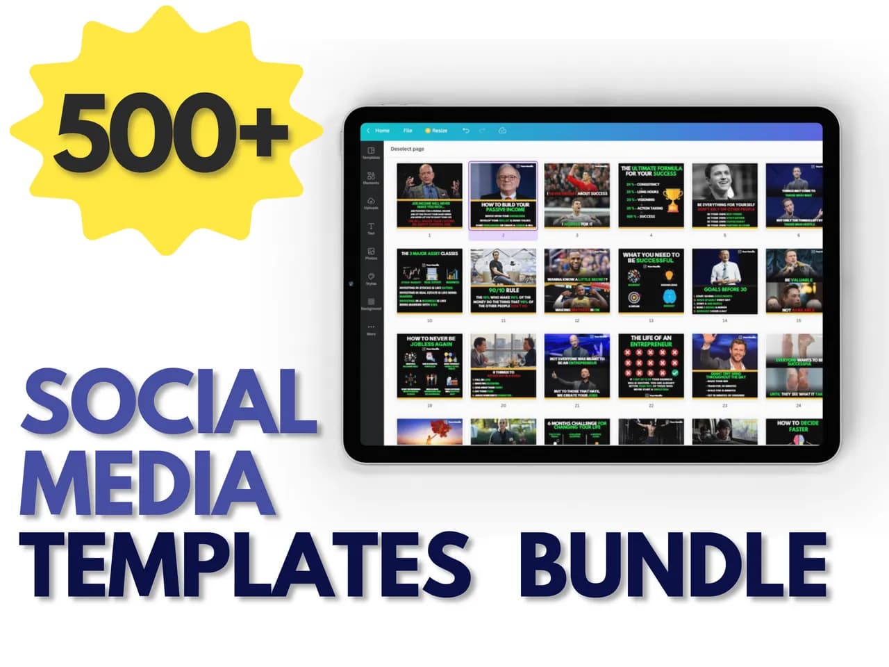 500+ Social media Template Bundle