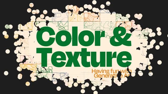 Having Fun with Generative Art: Color & Texture