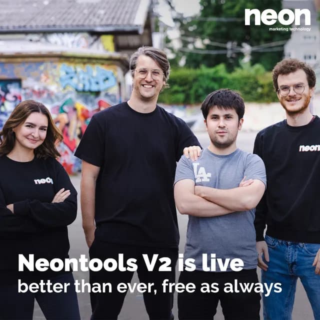Neontools V2 is live