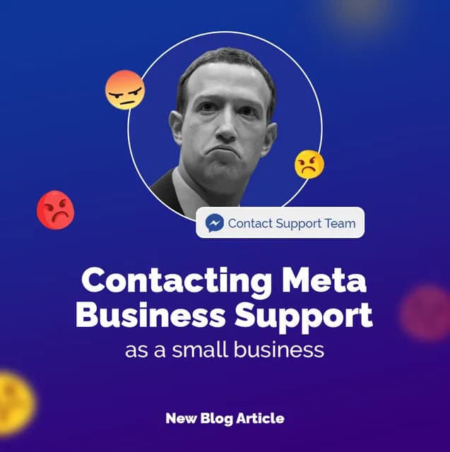 How to contact Meta Business Support
